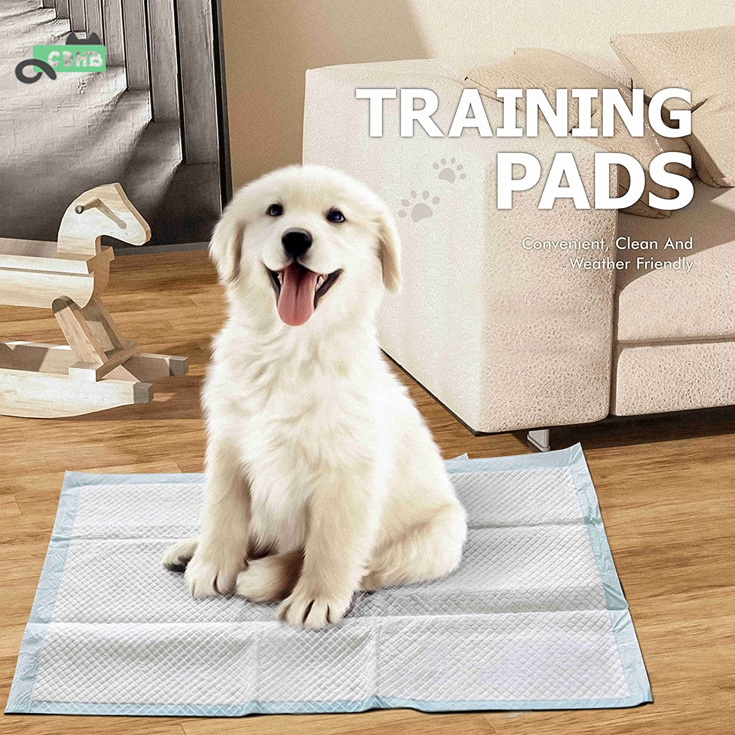 Extra Large Pet Training and Puppy Pads Pee Pads for Dogs